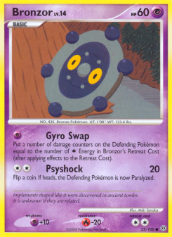 Bronzor - pokemon TCG Card