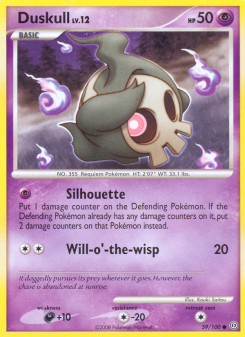 Duskull - pokemon TCG Card