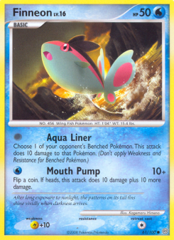 Finneon - pokemon TCG Card
