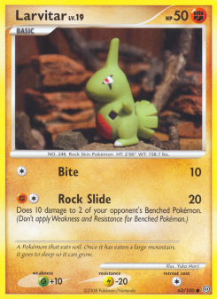 Larvitar - pokemon TCG Card