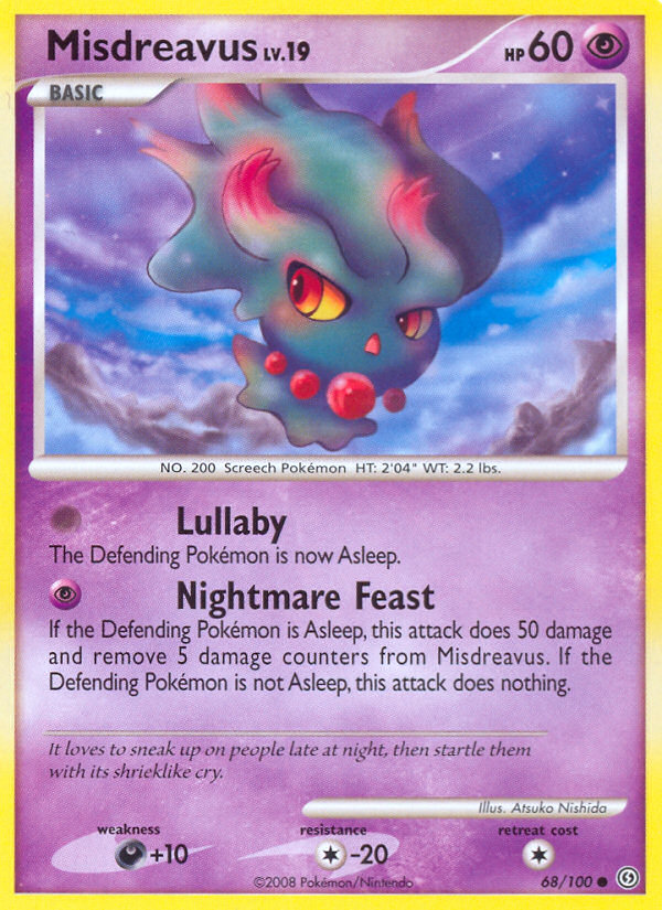 Misdreavus - Pokémon TCG Card
