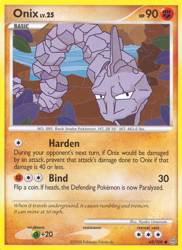 Onix - Pokémon TCG Card