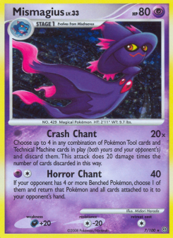 Mismagius - pokemon TCG Card