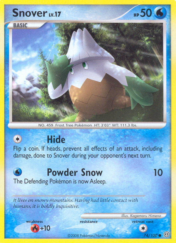 Snover - Pokémon TCG Card