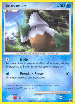 Snover - pokemon TCG Card