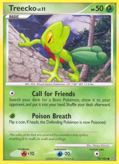 Treecko - pokemon TCG Card