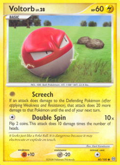 Voltorb - pokemon TCG Card