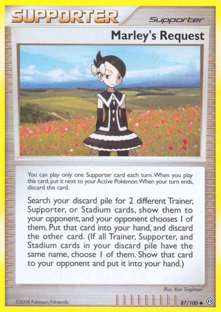 Marley's Request - Pokémon TCG Card