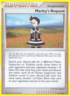 Marley's Request - pokemon TCG Card