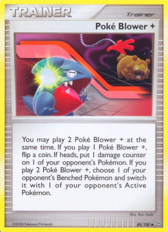 Poké Blower + - pokemon TCG Card