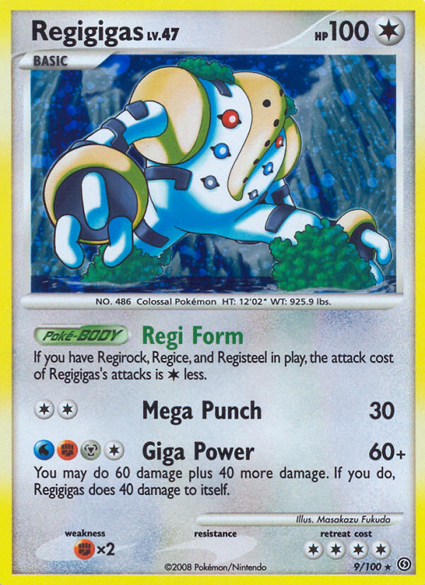 Regigigas - Pokémon TCG Card