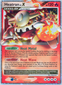 Heatran - pokemon TCG Card