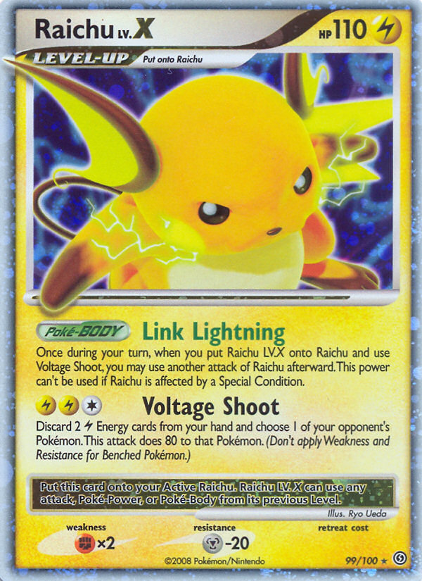 Raichu - Pokémon TCG Card