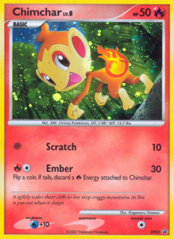 Chimchar - pokemon TCG Card