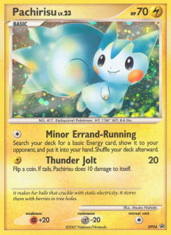 Pachirisu - pokemon TCG Card