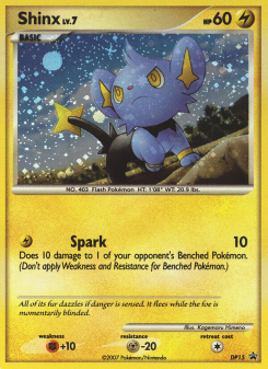 Shinx - pokemon TCG Card
