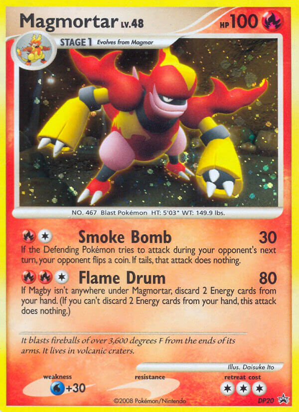 Magmortar - Pokémon TCG Card