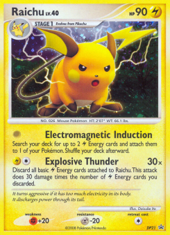 Raichu - pokemon TCG Card