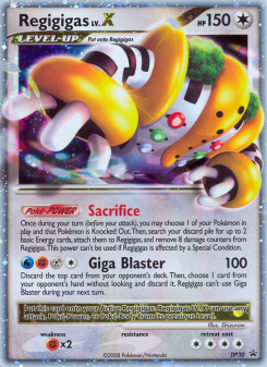 Regigigas - pokemon TCG Card