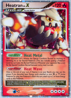 Heatran - pokemon TCG Card