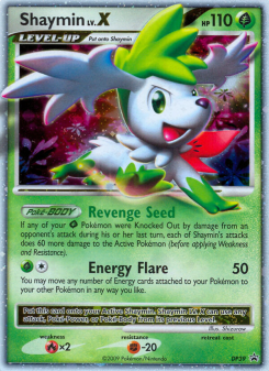 Shaymin - pokemon TCG Card