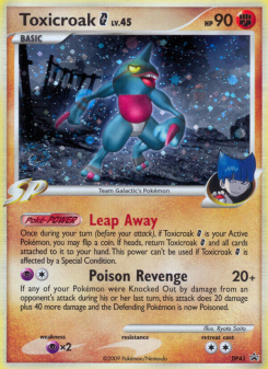 Toxicroak G - pokemon TCG Card