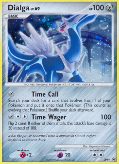 Dialga - pokemon TCG Card
