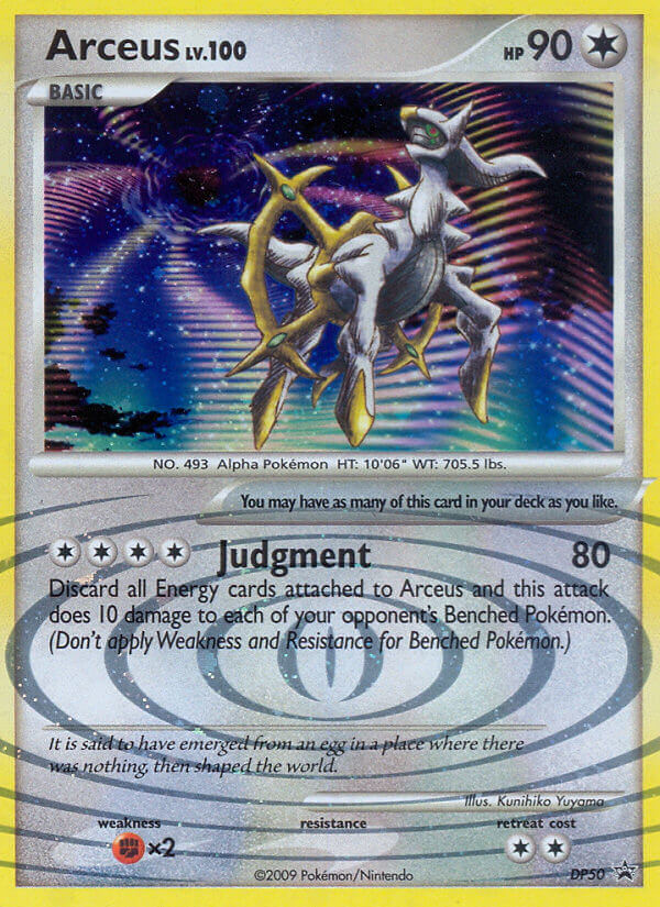 Arceus - Pokémon TCG Card
