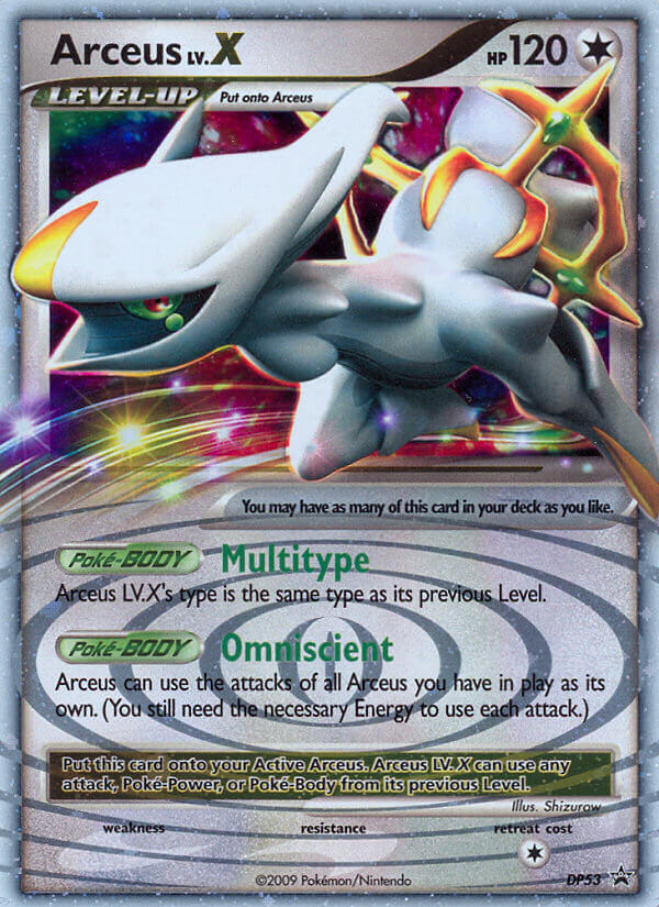 Arceus - Pokémon TCG Card