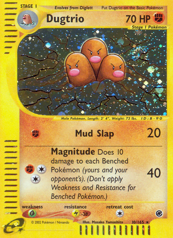 Dugtrio - Pokémon TCG Card