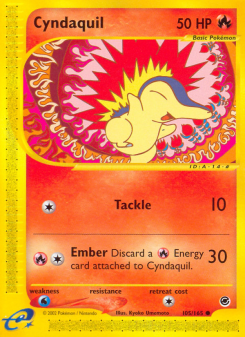 Cyndaquil - pokemon TCG Card