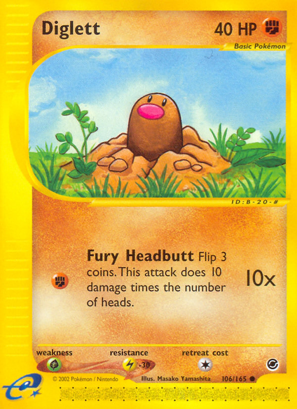 Diglett - Pokémon TCG Card