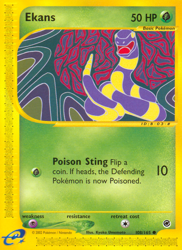 Ekans - Pokémon TCG Card
