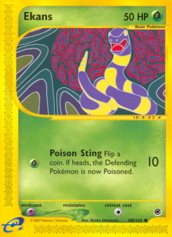 Ekans - pokemon TCG Card