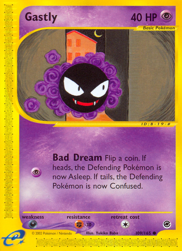 Gastly - Pokémon TCG Card