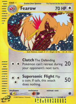 Fearow - pokemon TCG Card