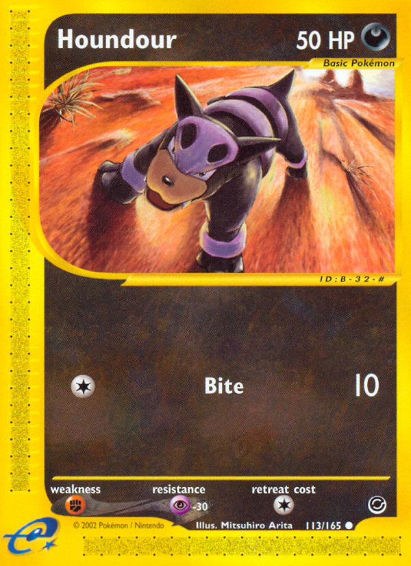 Houndour - Pokémon TCG Card