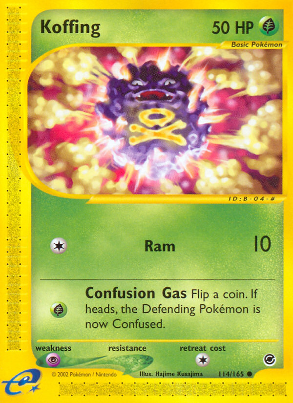 Koffing - Pokémon TCG Card