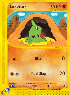 Larvitar - pokemon TCG Card