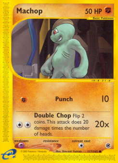 Machop - pokemon TCG Card