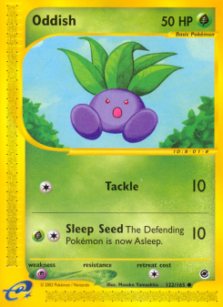 Oddish - pokemon TCG Card
