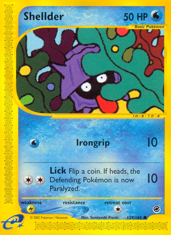 Shellder - Pokémon TCG Card