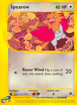 Spearow - pokemon TCG Card