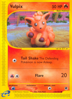 Vulpix - pokemon TCG Card