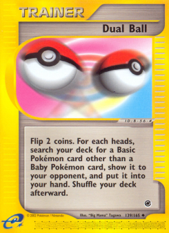 Dual Ball - pokemon TCG Card