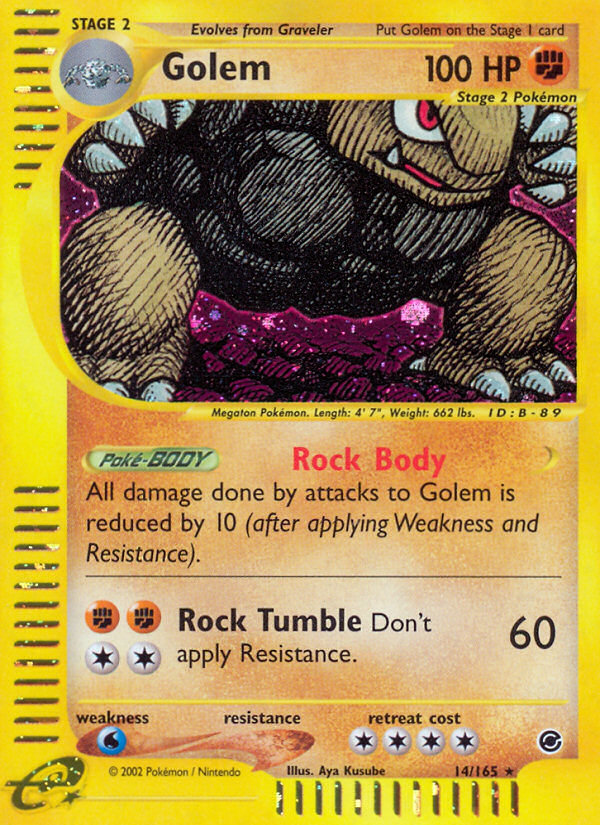 Golem - Pokémon TCG Card