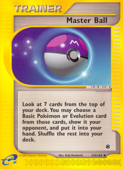 Master Ball - pokemon TCG Card