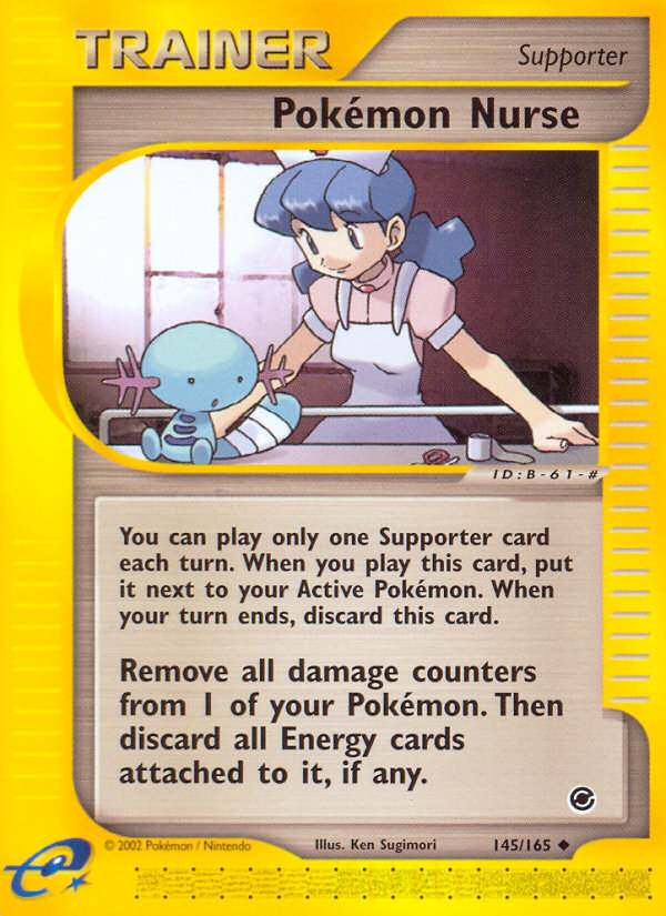 Pokémon Nurse - Pokémon TCG Card