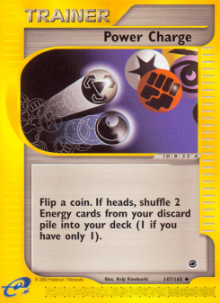 Power Charge - pokemon TCG Card