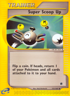 Super Scoop Up - pokemon TCG Card